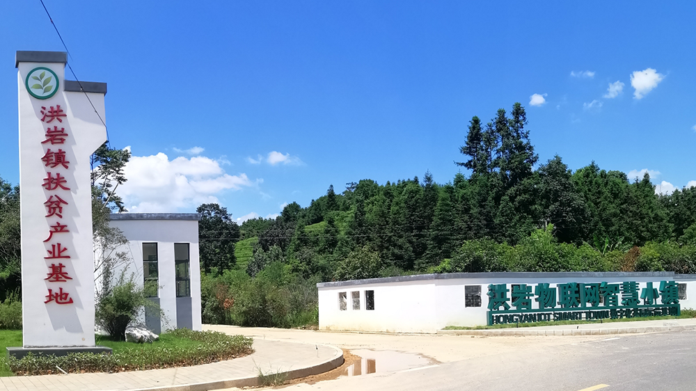 数字乡村示范样板工程：洪岩物联网智慧小镇 