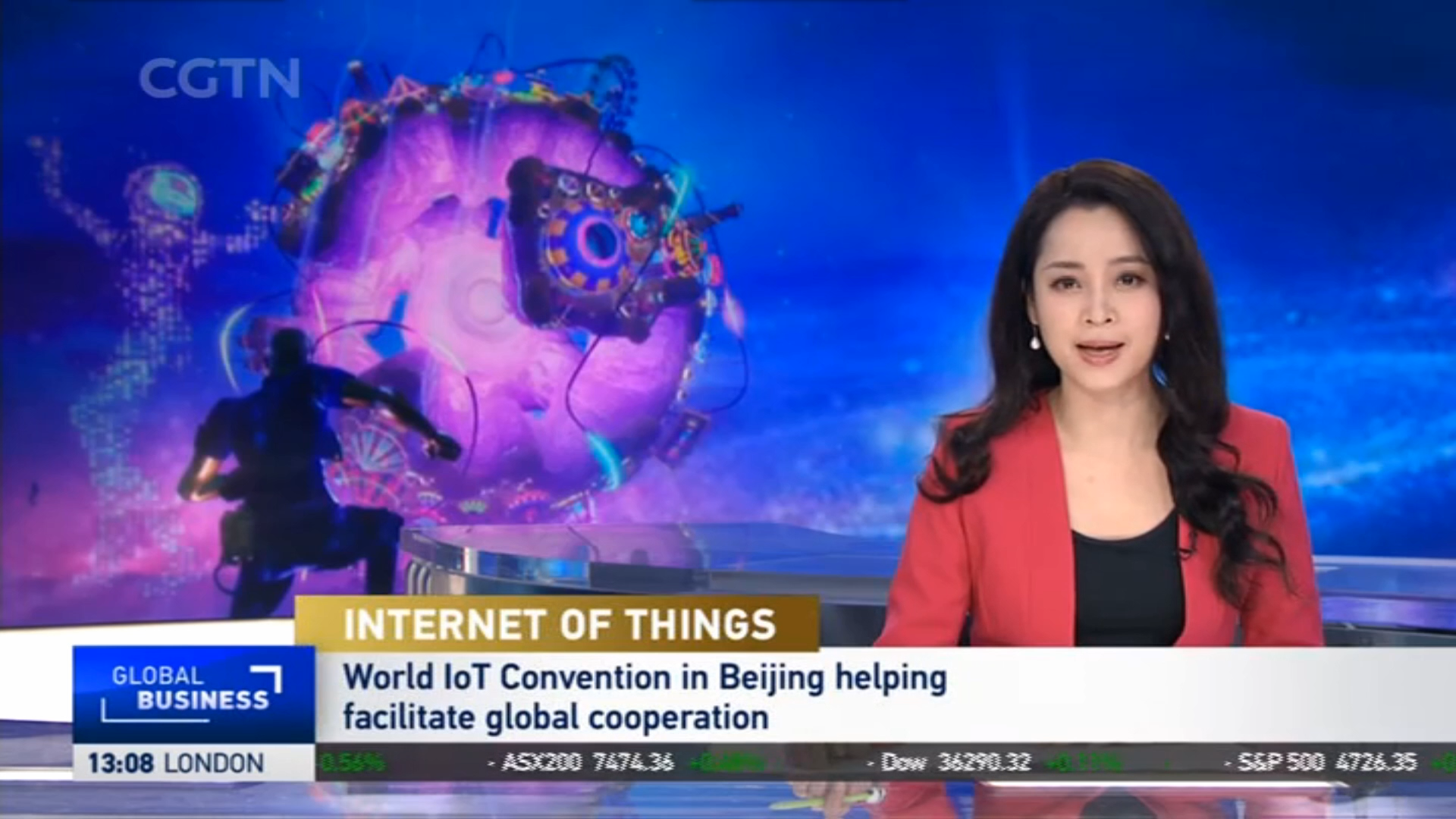 中国国际电视台CGTN报道2021游艇会yth206官方网